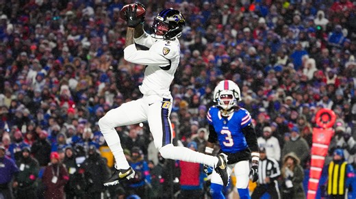 Why Ravens' Rashod Bateman was fined $25,154 vs. Dolphins