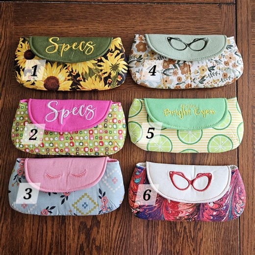 Soft Fabric Eyeglasses Cases - Etsy