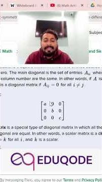 Difference Between Scalar Matrix and Diagonal Matrix | Easy Explanation with Examples