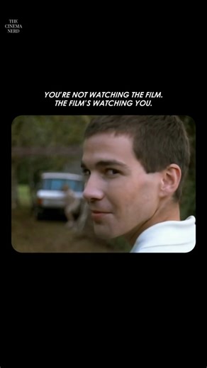 The Cinema Nerd on Instagram: "Funny Games (1997) is a chilling and clever film that flips the typical home invasion story on its head. Directed by Michael Haneke, it doesn’t just show violence—it makes you think about why we watch it in the first place. With quiet, drawn-out scenes, realistic acting, and moments that break the fourth wall, the movie pulls you in, only to make you feel uneasy about your own role as a viewer. It avoids the usual thrills and instead leaves you with something much 