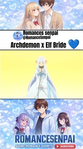 The Archdemon Meets His Elf Bride💙#romanceanime #Nefi#Zagan#AnArchdemon's Dilemma#anime #romcomanime