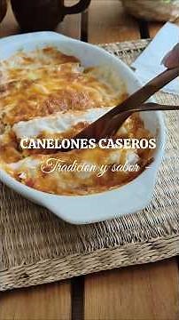 CANELONES CASEROS (Tradición y sabor) #canelones #recetas #canelonesdecarne #recetatradicional
