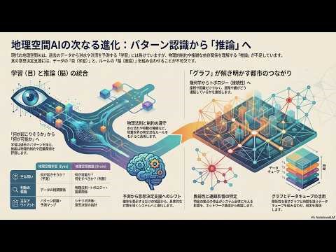AIは地図を「見る」から「考える」へ。空間的推論（Geospatial Reasoning）が変える意思決定の未来