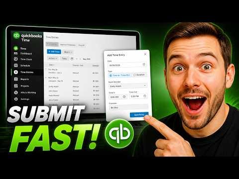 How To SUBMIT TIME In QuickBooks Time (QUICK & EASY) 2026