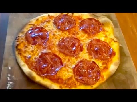 Pizza croustillante maison au chorizo - Recette # 159