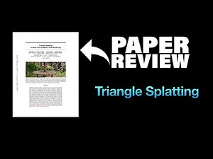 Triangle Splatting for Real-Time Radiance Field Rendering