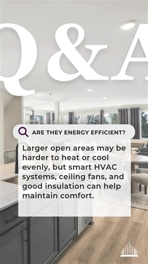 Open-concept layouts have become hugely popular in modern homes. If you’re curious why that’s the case, get all of the answers to your questions with our handy guide! Read more 👉 https://brnw.ch/21x0bNx | Century Complete