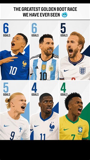 The greatest Golden Boot race 👑 #fifa #worldcup #football