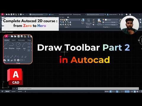 Draw Toolbar in AutoCAD (Part 2) | XLINE, Ray, Divide, Measure & Hatch