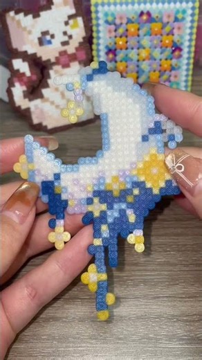 Beautiful Pearlescent PixieBeads Your Next Obsession! ✨ #pixiecraft #pixiebeads #minifusebeads #2