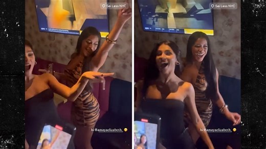 'Love Island' Winner Amaya Espinal Parties at NYC Restaurant