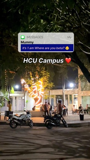 1 am Late Night at University of Hyderabad Campus Vibes 😍| HCU Life