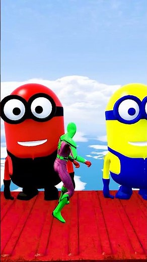 GTA 5 Epic Water Ragdolls | Spider-Man Jumps / Fails ep.15411 #shorts