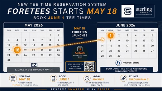 New Tee Time Reservation System | ForeTees Launching May 18th