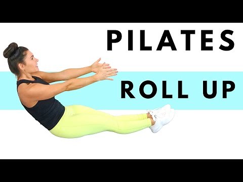 HOW TO DO THE PILATES ROLL UP WITH SPINE ARTICULATION (Learn the Pilates Roll Up for beginners)