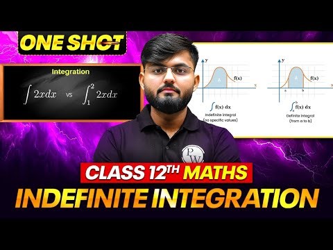 INDEFINITE INTEGRATION : Complete Chapter in 1 Video || All Concepts + Revision || Class 12 JEE