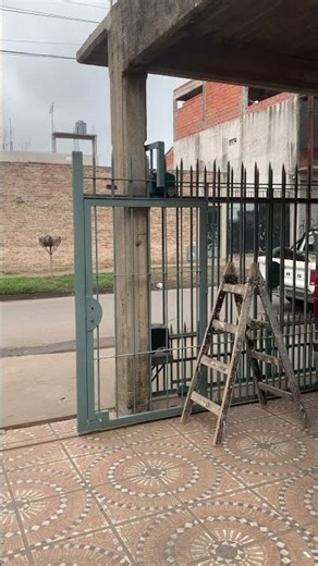Portón corredizo #fy #seg #domiciliario #portonesautomaticos #automatización