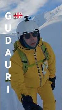 Gudauri Ski resort in Georgia Caucasus mountains 🇬🇪
