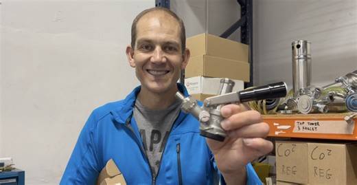 Watch Best Low Profile D Coupler! Easier Draft Dispensing! Kegco on Amazon Live
