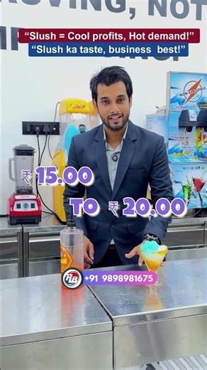 Slush machine se start kare business🥤🤓| new business idea