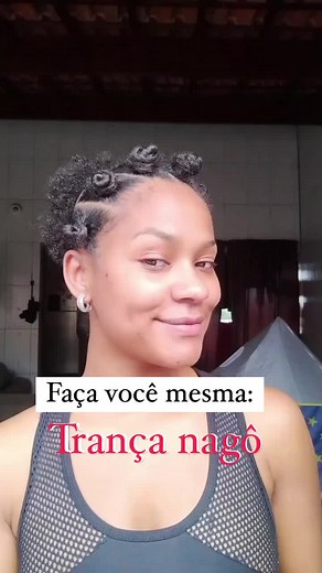 Tutorial Trança Nagô Simplificada para Cabelos Naturais