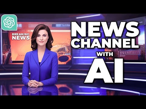 How To Create A News Channel With ChatGPT & AI News Video Generator