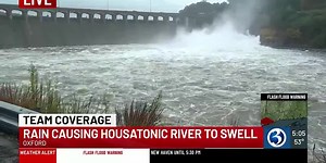 Western Connecticut hit with flooding