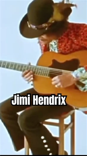 Jimi Hendrix footage on a 12-string acoustic!
