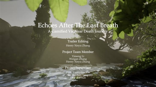 VR - Echoes After the Last Breath - Supervised Student Project