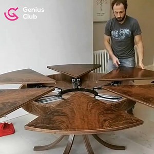 185K views · 773 reactions | This is the most satisfying table I've ever seen by Johnson FurnitureonFurniture IG: https://bit.ly/2HHCXDU | Genius Club - Asia | Facebook