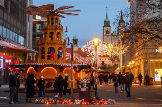 Terror-Anschlag auf Weihnachtsmarkt Magdeburg: Auto fährt in Menschenmenge