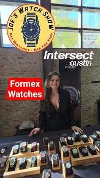 Meet Sabrina from Formex Watch at Austin Intersect Watch Show #formex #swissmadewatches #swisswatch