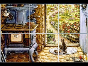 Create a ceramic Tile Mural Paint Shop pro 7