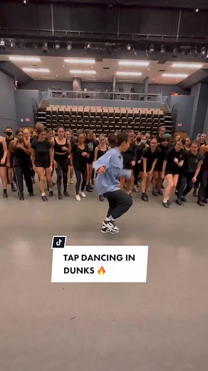 New skill unlocked - tap dancing in @Nike dunks. 🔥 (Video: @Maud Arnold Tap) #hypebae #tapdance #dunks #hypebaekicks #tapdancing