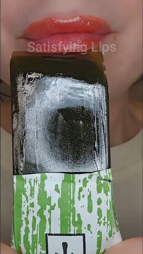 ASMR Satisfying Eating! Do You Like Matcha #asmr #matcha #satisfyinglips