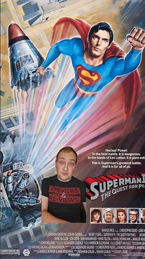 Superman 4: The Quest for Peace | REVIEW #Superman #moviereview #jamesgunn #dccomics #dcstudios