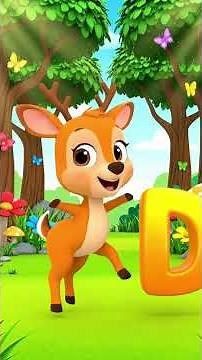 🦁 ABC Safari Animals Song for Kids | A to Z Wild Animals | Alphabet Phonics Learning by UZR Learning
