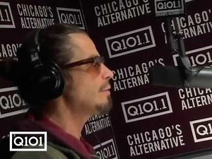 Chris Cornell Last Interview @ Q101 Talks Soundgarden, singing and family life!