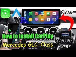 Mercedes-Benz Upgrade Android 13.0 Touchscreen For C/GLC Class (W205/X253) | 2015 - 2019