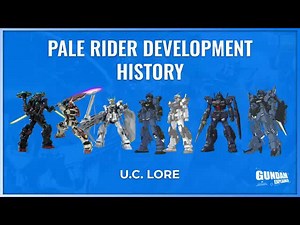 Pale rider development history explained [Gundam UC lore]
