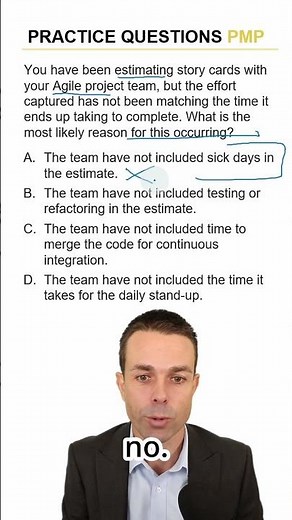 PMP Practice Question #024 - Inaccurate Estimates