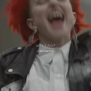 Ain't It Fun // Paramore | Lyrics Art.