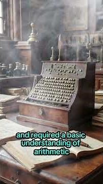 The Mechanical Calculator in the World #history #facts #gaming
