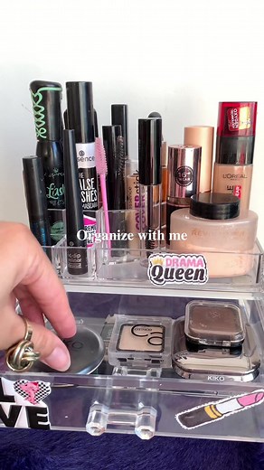 Organizing my makeup part 1 💗 #makeuporganization #asmr #fyp #makeuporganizer #restock #satisfying #restockasmr #foryou #تيك_توك_عرب