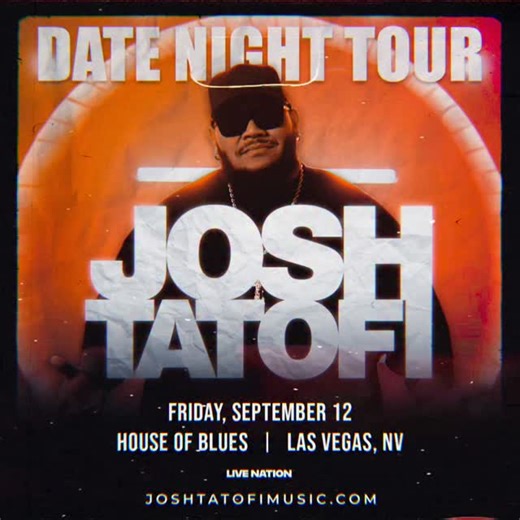 ️ Josh Tatofi @joshtatofimusic LIVE in Las Vegas, TOMORROW, September 12th at the iconic @hoblasvegas ️Tickets available at JoshTatofiMusic.com | Pipeline 2 Paradise Radio | Facebook