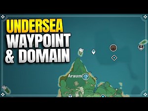 How to unlock Undersea Teleport Waypoing and Domain | World Quests and Puzzles |【Genshin Impact】