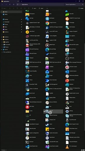 How to Easily View All Installed Apps on Your PC 💻 #windows #tips