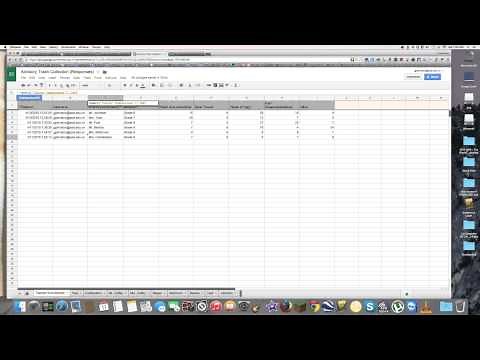 Using the Query Function with Google Spreadsheets to Sort Data