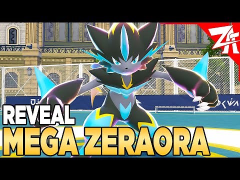 Mega Zeraora Reveal for Pokemon Legends Z-A Mega Dimension