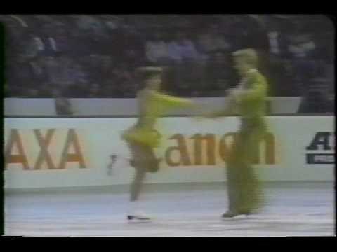 Torvill & Dean (GBR) - 1982 Worlds, Free Dance (British Broadcast Feed) ("Mack and Mabel")